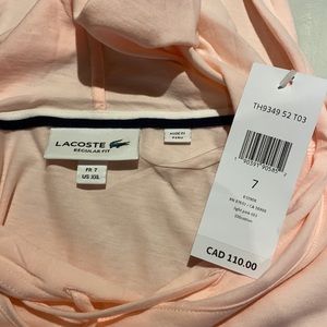 Lacoste thin hoodie